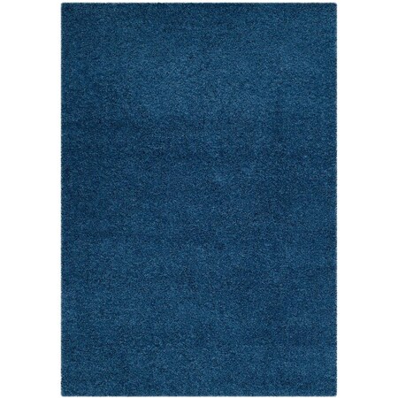 Safavieh Laguna Shag Large Rectangle Rug; Blue - 8 ft. - 6 in. x 12 ft. SGL303K-9